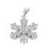 Fashion silver snowflake pendant AGH679