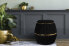 Hocker Doric Typ C Schwarz / Gold - фото #2