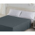 Top sheet Alexandra House Living Grey 190 x 270 cm