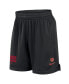 Фото #3 товара Men's Black San Francisco 49ers 2024 Sideline Performance Mesh Shorts