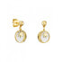 Фото #1 товара Gold-plated earrings Moon and star ERE-MOON-PE-G