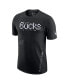 ფოტო #3 პროდუქტის Men's Black Milwaukee Bucks Courtside Air Traffic Control Max90 T-shirt