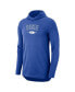 Men's Royal Duke Blue Devils Campus Performance Tri-Blend Long Sleeve Hoodie T-shirt