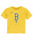 Toddler Gold Boston Red Sox City Connect Large Logo T-Shirt