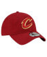 Фото #4 товара Men's Wine Cleveland Cavaliers Team 2.0 9TWENTY Adjustable Hat