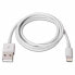 AISENS Apple USB A Male To Lightning 2.0 Male 1 m USB Cable