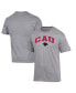 Фото #1 товара Men's Gray Clark Atlanta University Panthers Arch Over Logo T-shirt