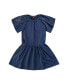 Фото #1 товара Платье для малышей IMOGA Collection Shiloh темно-синее из джерси
