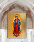 Icon Lady of Guadalupe Wall Art on Wood 16"