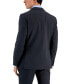 Фото #2 товара Tommy Hilfiger Men's Modern Fit Wool Th Flex Stretch Suit Jacket Black 48R