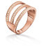 Фото #1 товара Украшения Folli Follie кольцо 3R15S091Rs-54 с розовым циферблатом (материал - нержавеющая сталь, диаметр циферблата - 54)