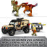Фото #3 товара LEGO Jurassic World Pyroraptor & Dilophosaurus Transport, Dinosaur Toy with Off-Road Toy Car, 3 Mini Figures and 2 Dino Figures, for Fans of Jurassic Park, from 7 Years 76951