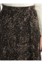 Фото #3 товара LCW Grace Beli Lastikli Rahat Kalıp Desenli Kadın Etek