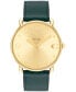 Unisex Elliot Green Leather Strap Watch, 36mm