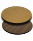 42" Round Table Top With Reversible Laminate Top