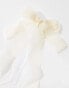 Фото #4 товара True Decandence chiffon hair bow in cream