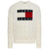 Фото #1 товара TOMMY JEANS Rlx Flag Cable Sweater