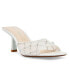 ფოტო #1 პროდუქტის Women's Emm Rhinestone "Imitation Pearl" Embellished Mule Dress Sandals