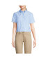 ფოტო #2 პროდუქტის Women's School Uniform Short Sleeve Oxford Dress Shirt