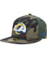 Фото #1 товара Men's Camo Los Angeles Rams Woodland 59FIFTY Fitted Hat