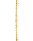 ფოტო #5 პროდუქტის Rounded Box Link 24" Chain Necklace in 18k Gold-Plated Sterling Silver
