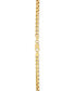 Macy's rounded Box Link 24" Chain Necklace in 18k Gold-Plated Sterling Silver