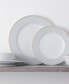 Фото #4 товара Linen Road Set of 4 Dinner Plates, Service For 4