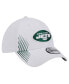 Men's White New York Jets Active 39THIRTY Flex Hat