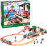 Фото #1 товара Brio World 33512 Large Brio Train Set - Railway with Railway Station, Rails and Figures - Toddler Toy Recommended from 3 Years