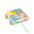 Фото #1 товара Тяга игрушки JANOD Pure Pull-Along Blocks Cart.