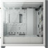 Фото #4 товара Corsair iCUE 5000X RGB - Midi Tower - PC - White - ATX - EATX - ITX - Plastic - Steel - Tempered glass - Gaming - Белый корпус для ПК с подсветкой RGB