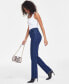 Фото #3 товара Women's High-Rise Straight-Leg Jeans, Created for Macy's