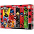 EDUCA 2x100 Pieces Miraculous Ladybug Puzzle