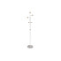 Hat stand DKD Home Decor Natural Metal Wood White (1 x 1 x 177 cm)