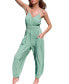 Фото #1 товара Women's Ruched Cami Jumpsuit