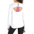 Фото #2 товара Puma Run Cloudspun Marathon Crew Neck Long Sleeve Athletic T-Shirt Womens Yellow