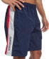 Фото #3 товара Men's Ivy League Regular-Fit Colorblocked Crinkled Shorts