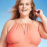 Фото #2 товара Women's Full Coverage Tummy Control High Neck Halter One Piece Swimsuit - Kona