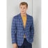 Фото #2 товара HACKETT Silk Blue Check Blazer