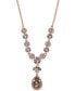 Фото #1 товара Givenchy multi-Crystal Y-Neck Necklace
