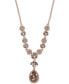 Multi-Crystal Y-Neck Necklace