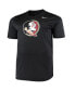 ფოტო #3 პროდუქტის Men's Black Florida State Seminoles Big and Tall Legend Primary Logo Performance T-shirt