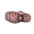 Фото #5 товара Roper Aztec Glitter Square Toe Cowboy Toddler Girls Brown, Pink Casual Boots 09