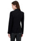 Фото #2 товара Women's Bi-Stretch Tie-Front Long-Sleeve Jacket, Created for Macy's