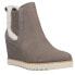 Фото #2 товара TOMS Maddie Wedge Bootie Womens Grey Casual Boots 10018907T
