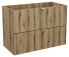 Schrank unter waschbecken NOVA CUW80 2D Beige / Eiche - фото #1