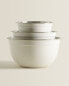 Stackable kitchen mixing bowl