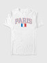 Paris France Collegiate Graphic Tee Белый, XS - фото #1