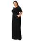 Plus Size Eva Pocket Maxi Dress