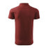 Фото #4 товара Malfini Single J. M MLI-20213 burgundy polo shirt